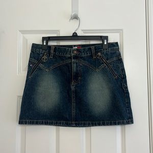jean skirt